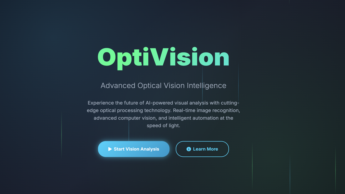 OptiVision: AI-Powered Smart Vision Assistant